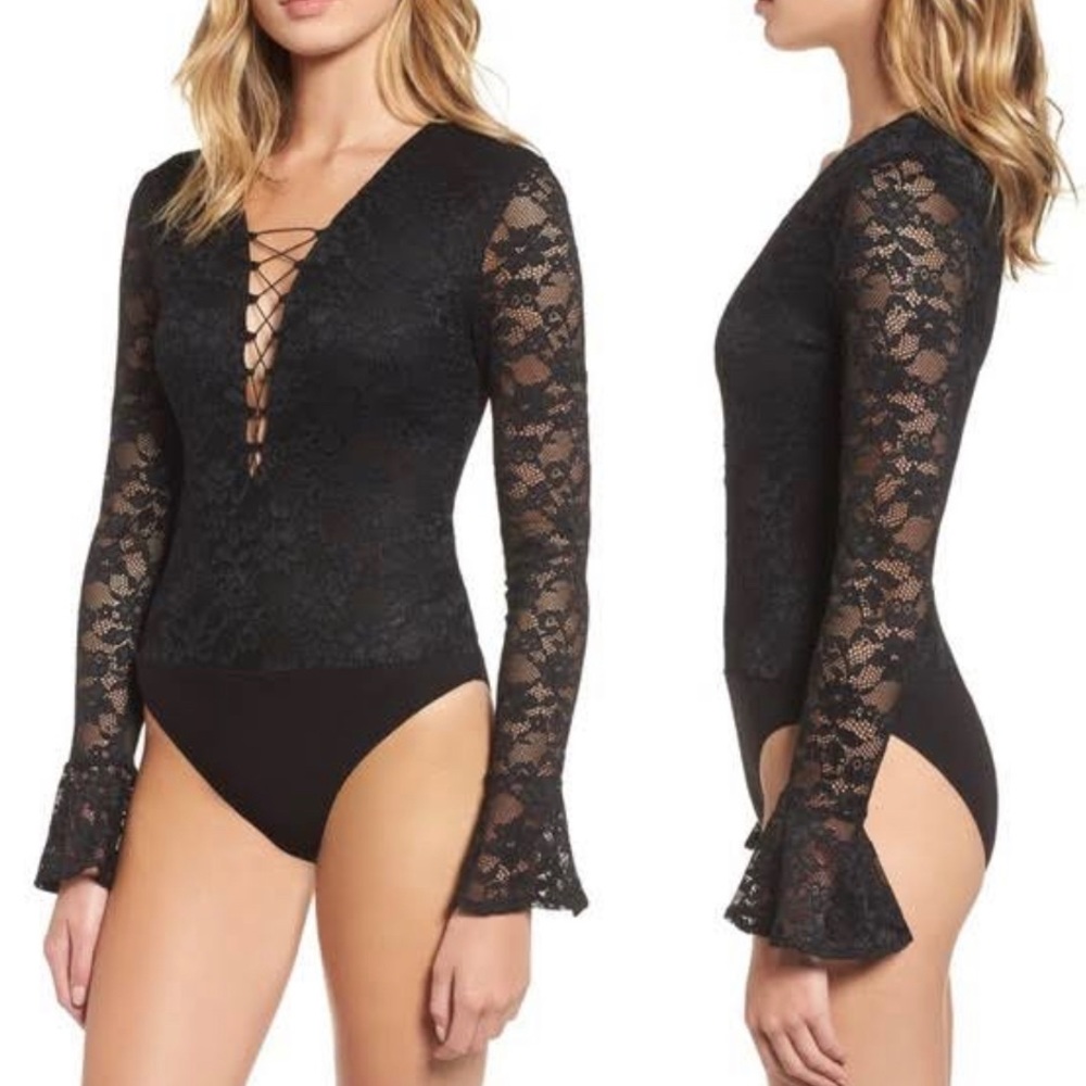 Like New: WAYF Lace bodysuit